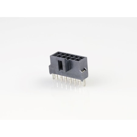 Molex Nano-Fit Vertical Header, Through Hole, 2.50Mm Pitch, Dual Row, 12 Circuits 1053121112